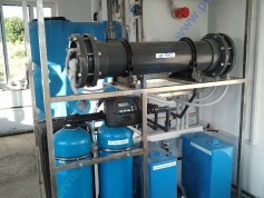 Встроенная система водоподготовки обеспечивает увеличение сроков работы электролизера между промывками
